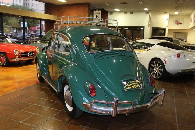 1965 Green Volkswagen Beetle-New Coupe