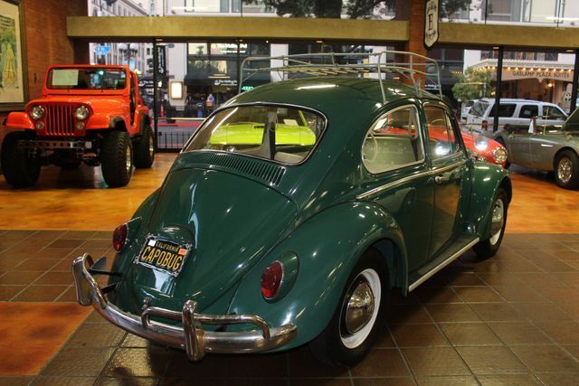 1965 Green Volkswagen Beetle-New Coupe