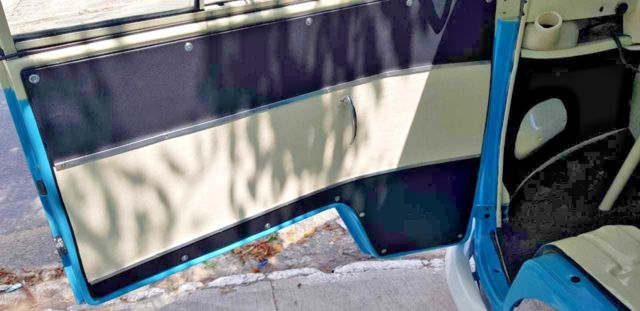 1975 Azul Volkswagen Bus/Vanagon Vans de passeio padrÃ£o