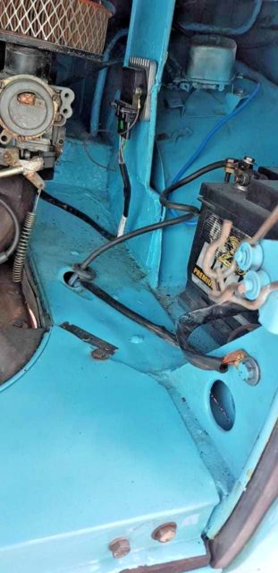 1975 Azul Volkswagen Bus/Vanagon Vans de passeio padrÃ£o