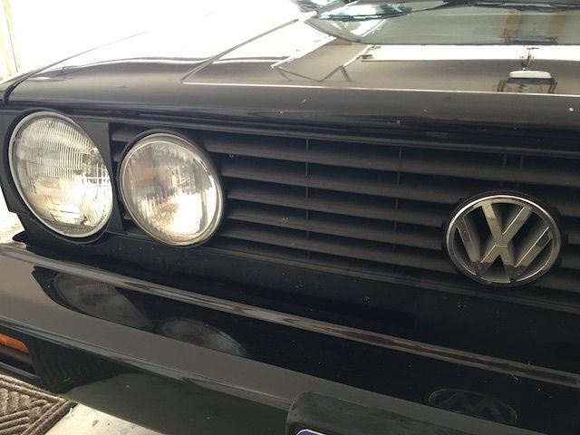 1988 White Volkswagen Cabrio Convertible