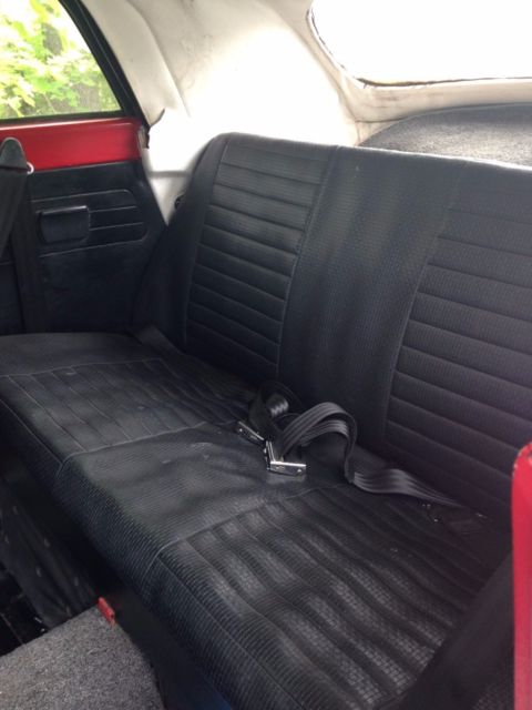 1975 Red Volkswagen Beetle - Classic Convertible