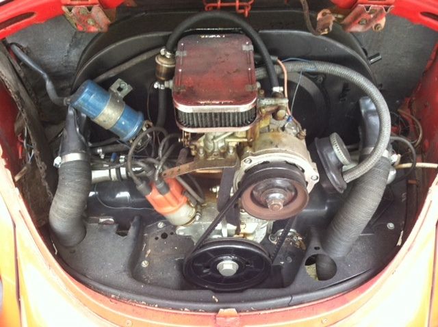 1979 Red Volkswagen Beetle - Classic Convertible