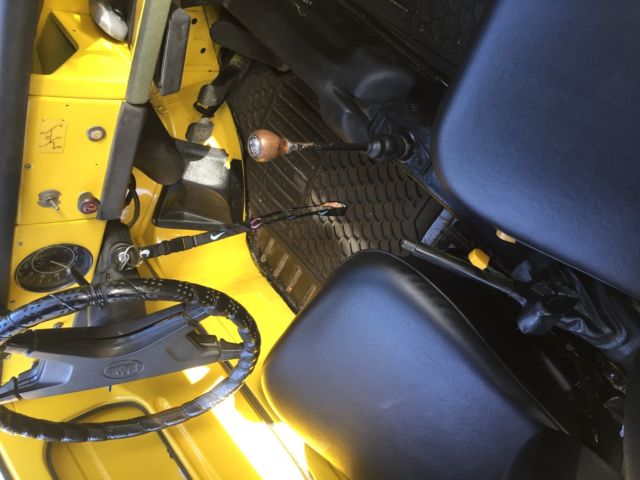 1974 Yellow Volkswagen Thing Convertible