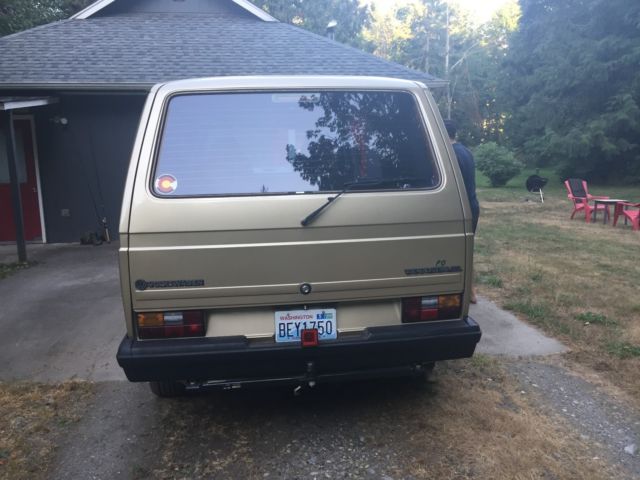 1986 Volkswagen Bus/Vanagon Vanagon GL