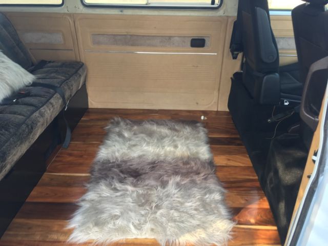 1987 Blue Volkswagen Bus/Vanagon Van Camper