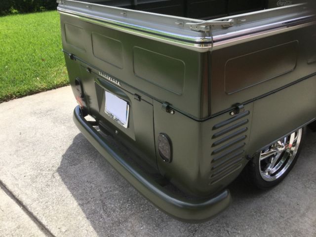 1964 Geen and gray Volkswagen Bus/Vanagon Pickup