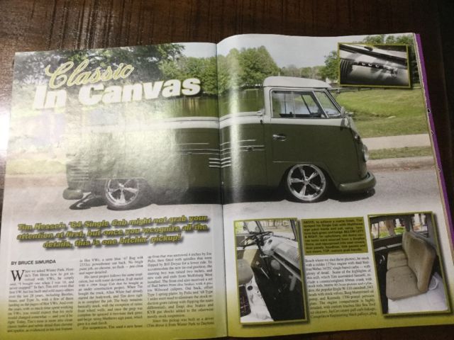 1964 Geen and gray Volkswagen Bus/Vanagon Pickup