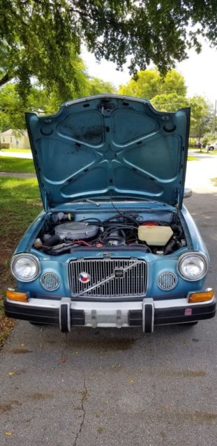 1974 Blue Volvo 164 E Sedan