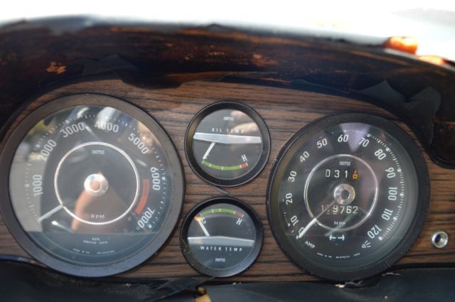 1971 Green Volvo P 1800 E Coupe