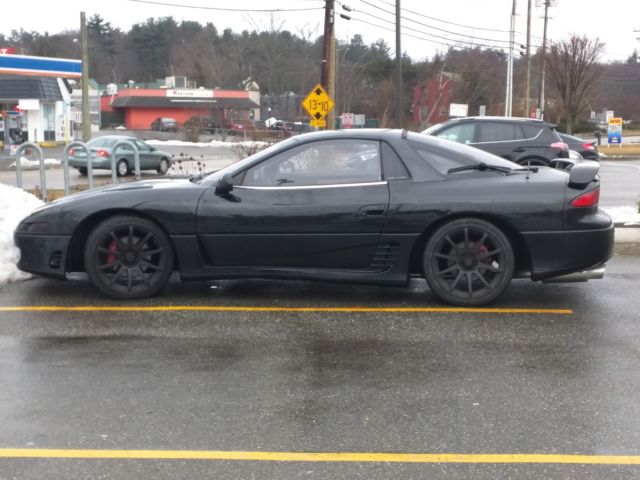 1991 Black Mitsubishi 3000GT Fastback