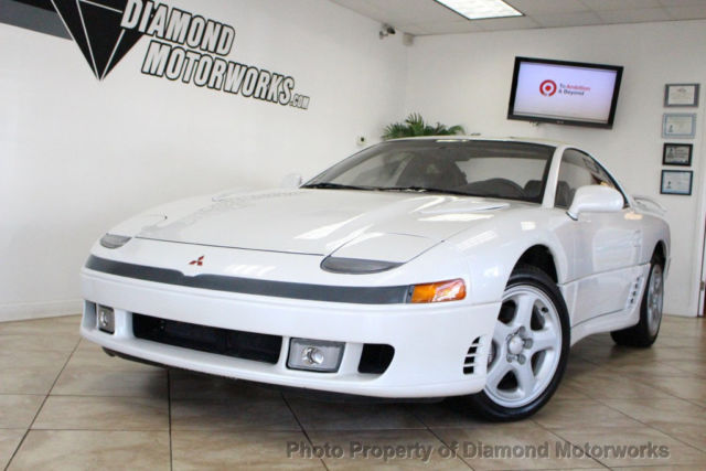 1991 White Mitsubishi 3000GT Coupe