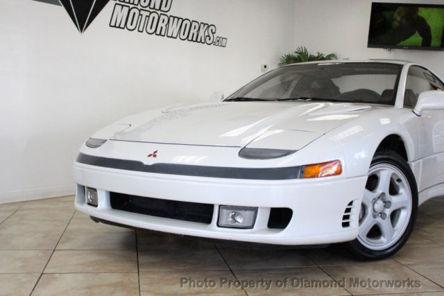 1991 White Mitsubishi 3000GT Coupe