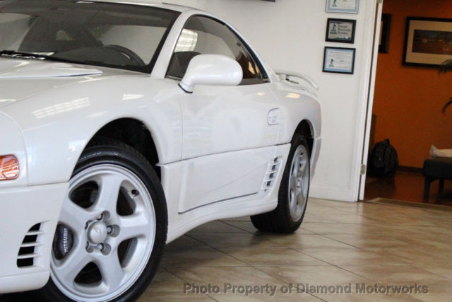 1991 White Mitsubishi 3000GT Coupe