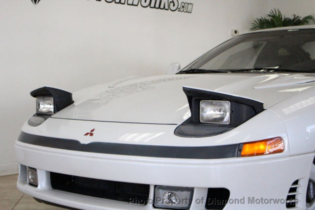 1991 White Mitsubishi 3000GT Coupe