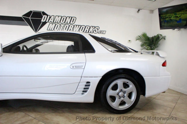 1991 White Mitsubishi 3000GT Coupe