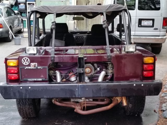 1972 Burgundy Volkswagen Other SUV