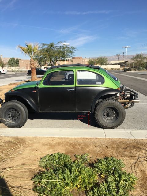 1970 Green Volkswagen Beetle - Classic Convertible