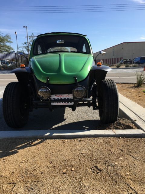 1970 Green Volkswagen Beetle - Classic Convertible