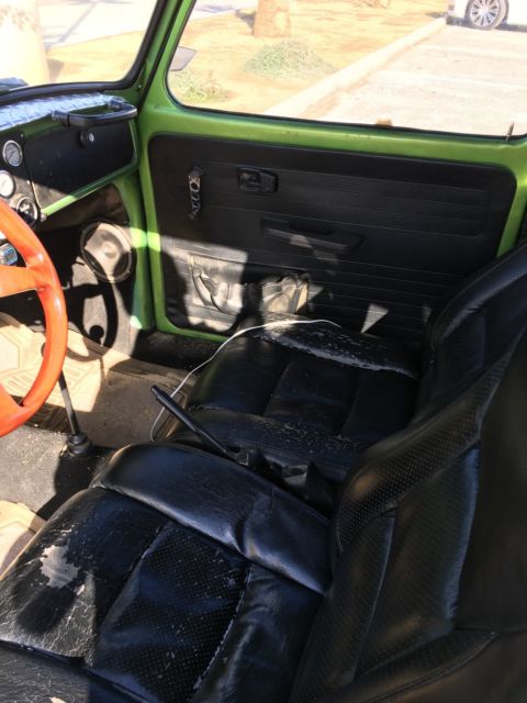 1970 Green Volkswagen Beetle - Classic Convertible