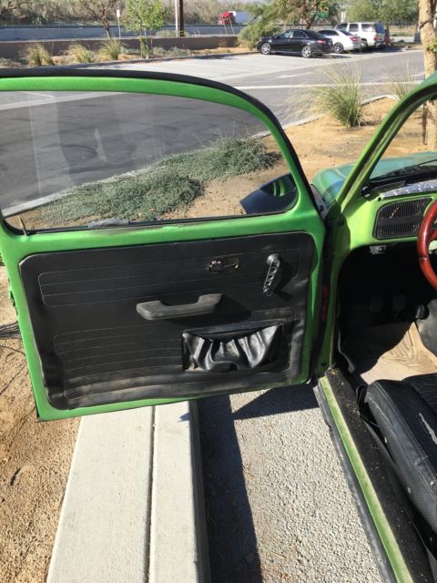 1970 Green Volkswagen Beetle - Classic Convertible