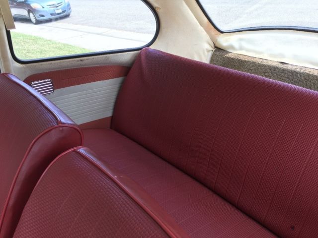 1965 White Volkswagen Beetle - Classic