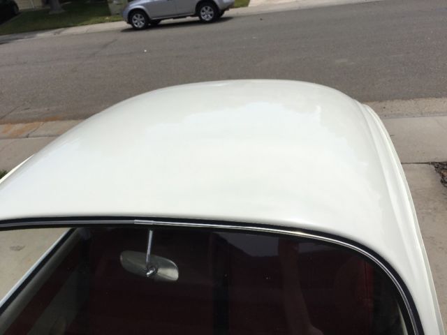 1965 White Volkswagen Beetle - Classic