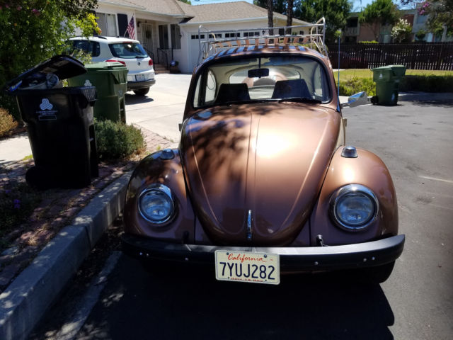 1969 Brown Volkswagen Beetle - Classic Coupe