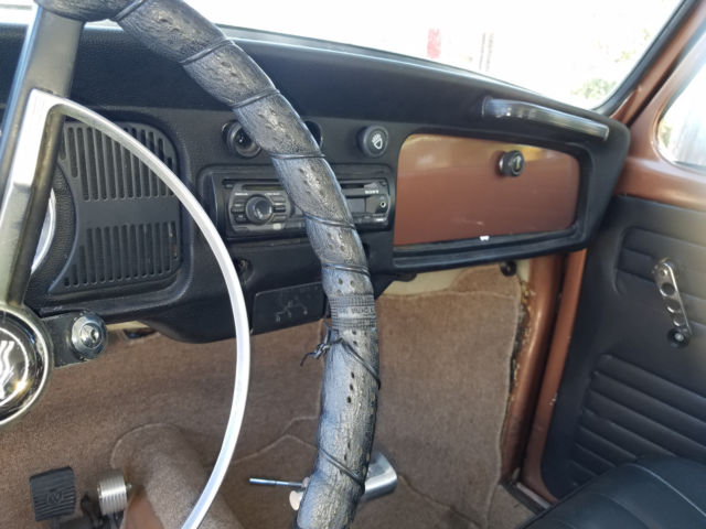 1969 Brown Volkswagen Beetle - Classic Coupe