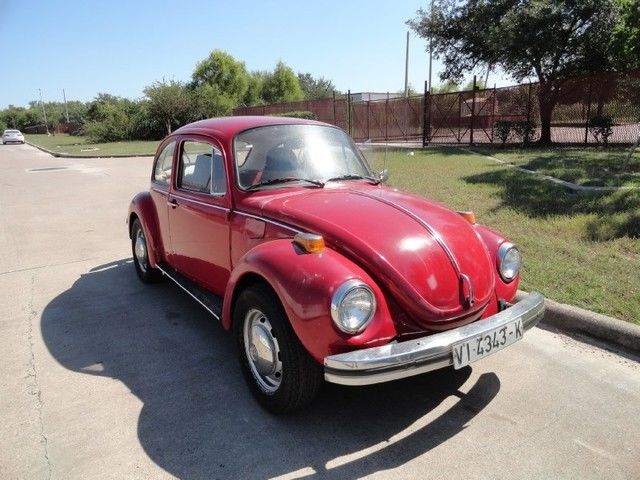 1969 Blue/White Volkswagen Beetle-New Baja
