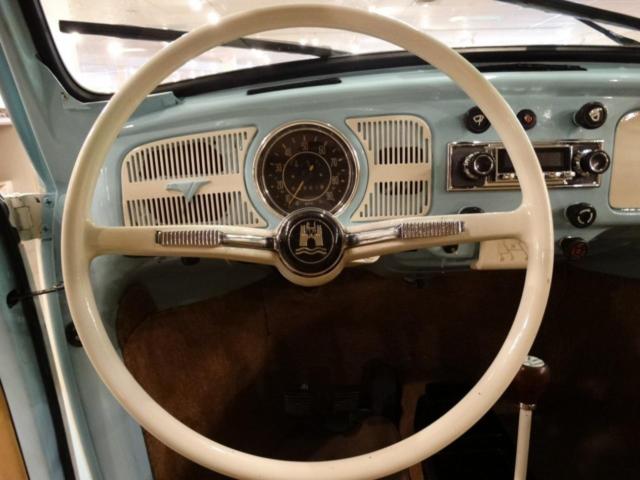 1969 Blue/White Volkswagen Beetle-New Baja