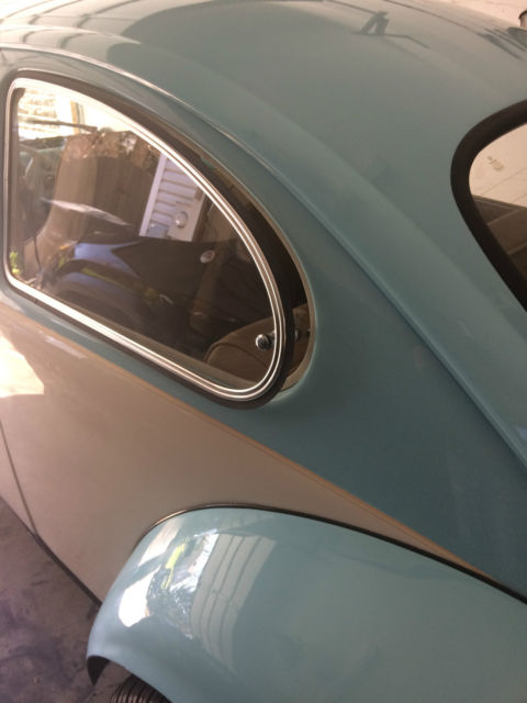 1969 Blue/White Volkswagen Beetle-New Baja