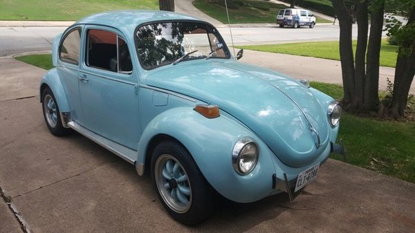 1971 Blue Volkswagen Beetle - Classic Coupe