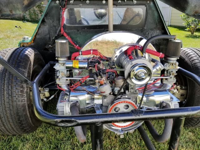 1970 Green Volkswagen Beetle - Classic