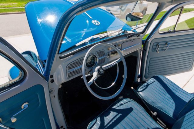 1960 Blue Volkswagen Beetle - Classic Coupe