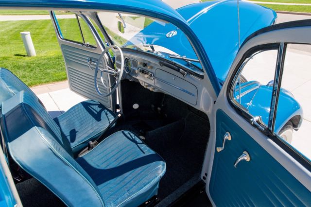 1960 Blue Volkswagen Beetle - Classic Coupe