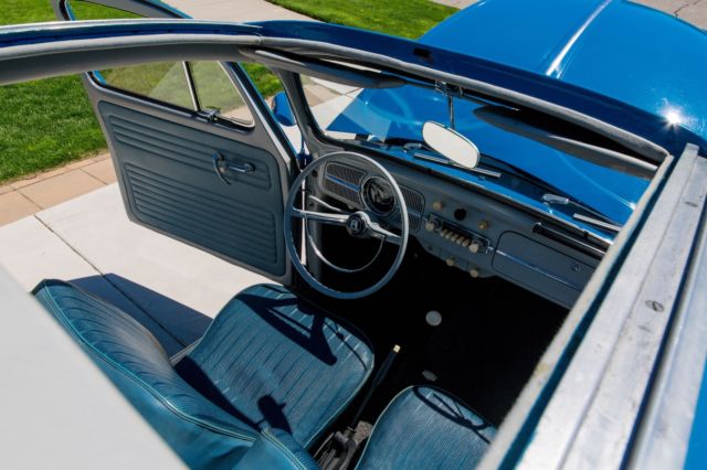 1960 Blue Volkswagen Beetle - Classic Coupe
