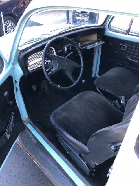 1973 Baby blue Volkswagen Beetle - Classic Coupe