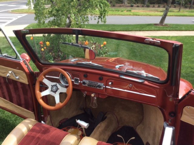 1964 Copper Volkswagen Beetle - Classic Convertible