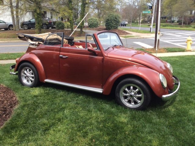 1964 Copper Volkswagen Beetle - Classic Convertible