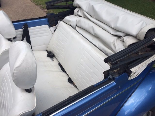 1978 Blue Volkswagen Beetle - Classic Convertible