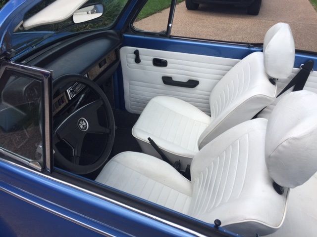 1978 Blue Volkswagen Beetle - Classic Convertible