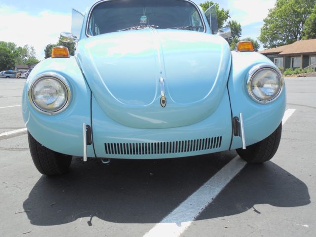 1971 Marina Blue Volkswagen Beetle - Classic Sedan
