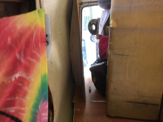 1971 Red Volkswagen Bus/Vanagon Van Camper