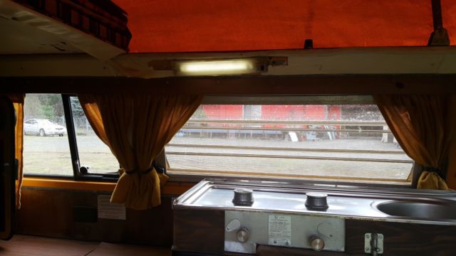 1977 Yellow Volkswagen Bus/Vanagon Van Camper