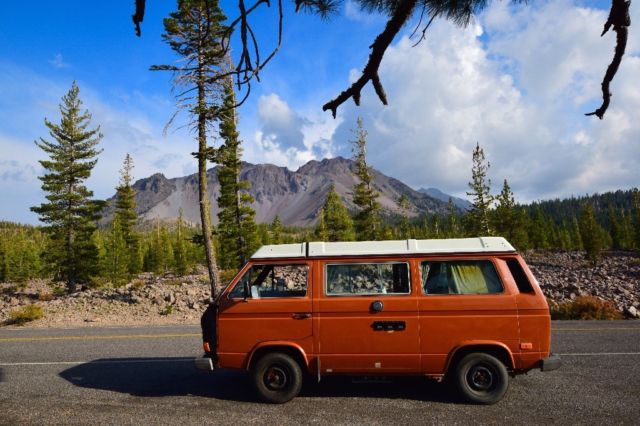 1983 Brown Volkswagen Bus/Vanagon Van Camper