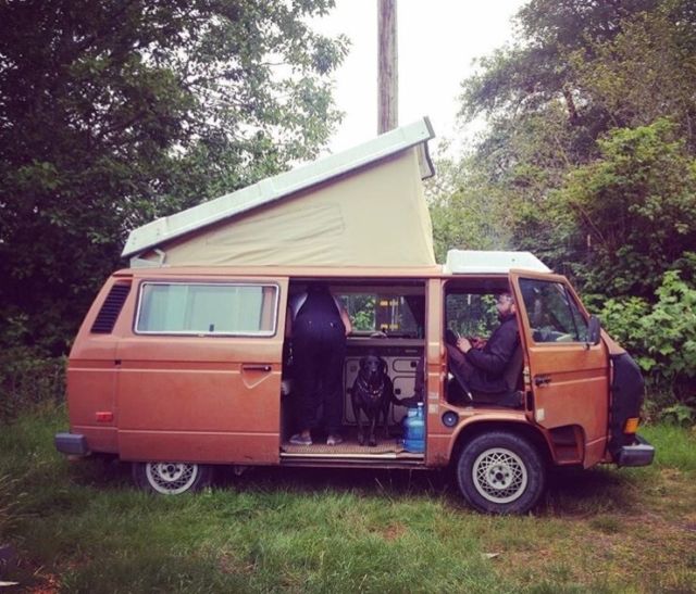 1983 Brown Volkswagen Bus/Vanagon Van Camper