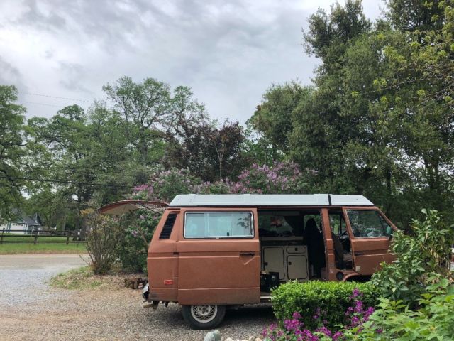 1983 Brown Volkswagen Bus/Vanagon Van Camper