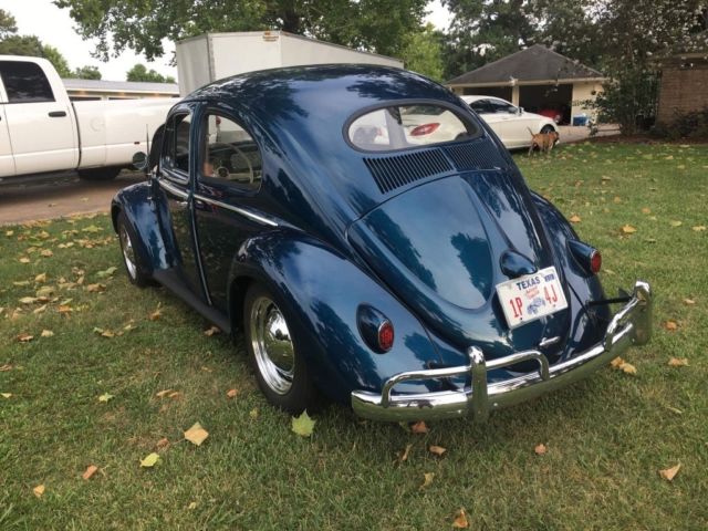 1957 Blue Volkswagen Beetle - Classic Coupe