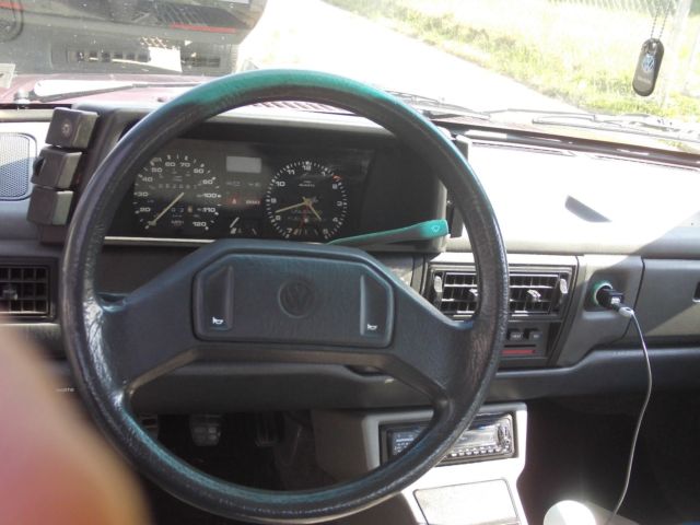 1993 Purple Volkswagen Fox Coupe